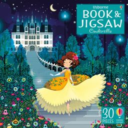 An Usborne Jigsaw with a Picture Book Cinderella
