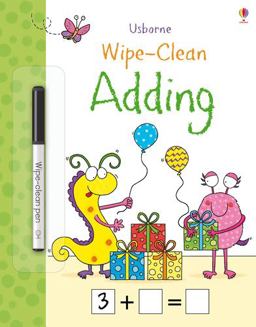 Wipe-Clean Adding  9781474950916 Front Cover