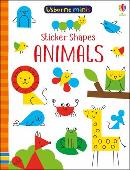 Sticker Shapes Animals x5