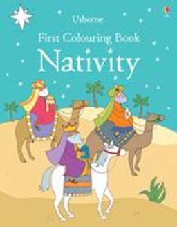 First Colouring Book: Nativity