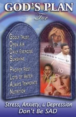 God's Plan for Stress, Anxiety, and Depression