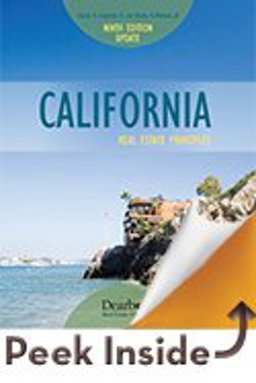 California Real Estate Principles:  9781475434965 Front Cover