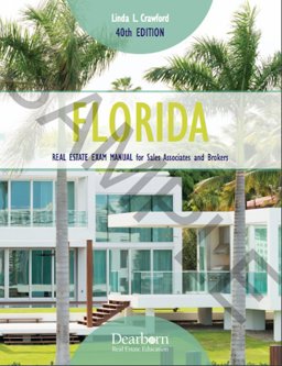 Florida Real Estate Exam Manual for Sales Associates and Brokers 2017:  9781475445794 Front Cover