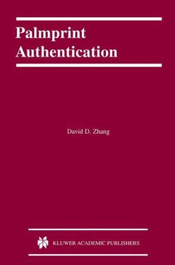 Palmprint Authentication  9781475779134 Front Cover