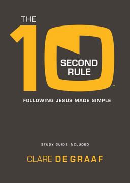 10-Second Rule Following Jesus Made Simple  9781476702773 Front Cover