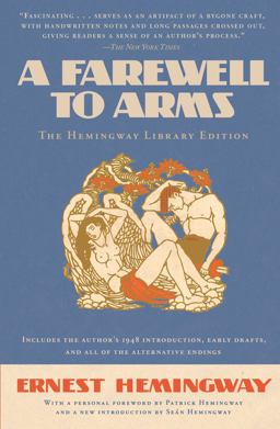 Farewell to Arms The Hemingway Library Edition  9781476764528 Front Cover