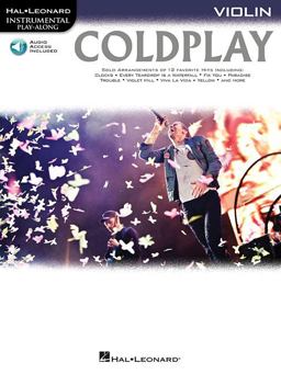 Coldplay for Violin - Instrumental Play-Along Book/Online Audio  9781476818382 Front Cover