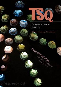 Trans*historicities  9781478003564 Front Cover