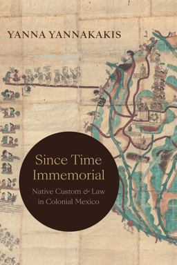 Since Time Immemorial Native Custom and Law in Colonial Mexico  9781478019626 Front Cover