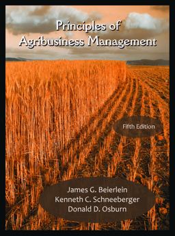 Principles of Agribusiness Management:  9781478605669 Front Cover