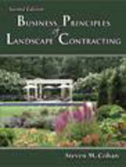 Business Principles of Landscape Contracting 2nd 9781478607236 Front Cover