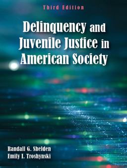 Delinquency and Juvenile Justice in American Society:  9781478634874 Front Cover