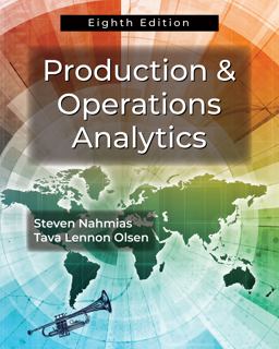 Production and Operations Analytics:  9781478639268 Front Cover