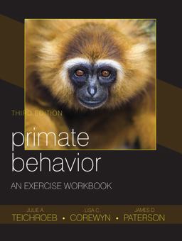 Primate Behavior: An Exercise Workbook  9781478640097 Front Cover