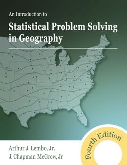     INTRO.TO STAT.PROBLEM SOLV.IN GEOG-  9781478649465 Front Cover