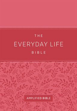 The Everyday Life Bible: Pink LeatherLuxe®