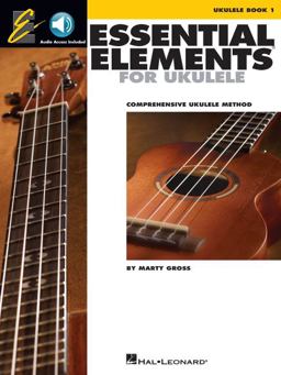 Essential Elements for Ukulele - Method Book 1 Comprehensive Ukulele Method Book/Online Audio  9781480321694 Front Cover