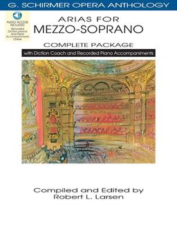 Arias for Mezzo-Soprano Book/Online Audio  9781480328501 Front Cover