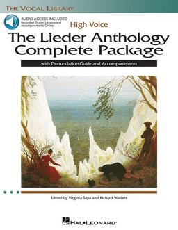 Lieder Anthology Complete Package - High Voice Book/Online Audio  9781480329676 Front Cover