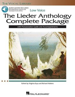Lieder Anthology Complete Package - Low Voice Book/Online Audio  9781480329683 Front Cover