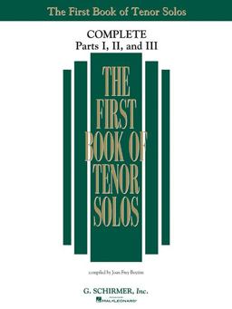 The First Book of Solos Complete - Parts I, II and III