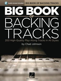Big Book of Backing Tracks Book/Online Audio  9781480344655 Front Cover