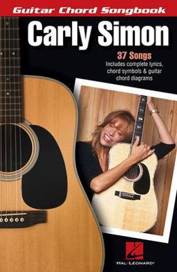Carly Simon - Guitar Chord Songbook  9781480350946 Front Cover