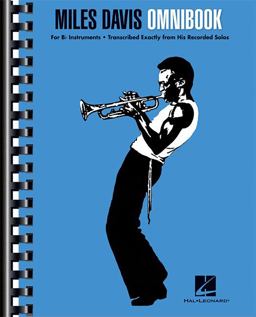 Miles Davis Omnibook For Bb Instruments  9781480354784 Front Cover