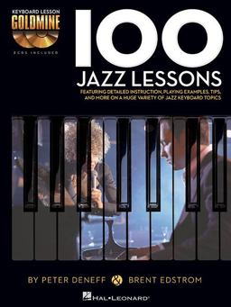 100 Jazz Lessons Book/Online Audio  9781480354791 Front Cover