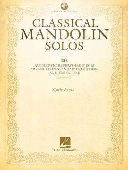 Classical Mandolin Solos  9781480371002 Front Cover