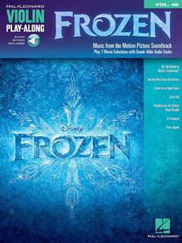 Frozen Violin Play-Along Volume 48 Book/Online Audio