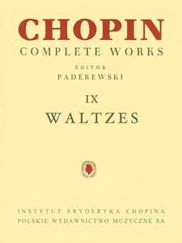Waltzes Piano, Cw IX: 1st 2013 9781480390614 Front Cover