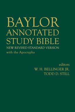 Baylor Annotated Study Bible  9781481308250 Front Cover