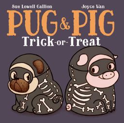 Pug and Pig Trick-Or-Treat