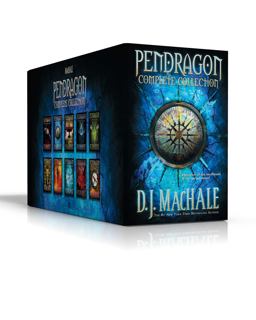 Pendragon Complete Collection (Boxed Set) The Merchant of Death; the Lost City of Faar; the Never War; the Reality Bug; Black Water; the Rivers of Zadaa; the Quillan Games; the Pilgrims of Rayne; Raven Rise; the Soldiers of Halla  9781481496896 Front Cover