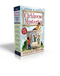 Clubhouse Mysteries Super Sleuth Collection (Boxed Set) The Buried Bones Mystery; Lost in the Tunnel of Time; Shadows of Caesar's Creek; the Space Mission Adventure; the Backyard Animal Show; Stars and Sparks on Stage  9781481496957 Front Cover