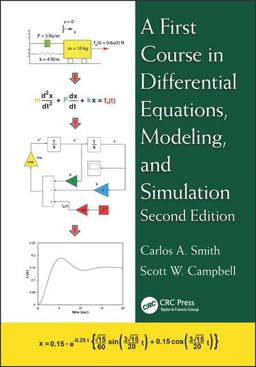 First Course in Differential Equations, Modeling, and Simulation 2nd 9781482257229 Front Cover