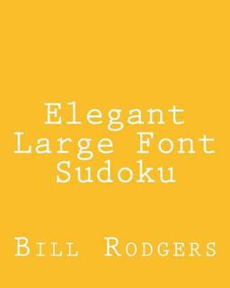 Elegant Large Font Sudoku