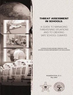 Threat Assessment in Schools: a Guide the Managing Threatening Situations and to Creating Safe School Climates  9781482696592 Front Cover