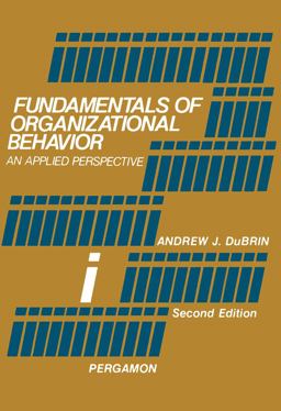 Fundamentals of Organizational Behavior