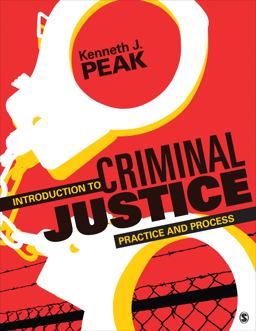 Introduction to Criminal Justice Practice and Process  9781483307350 Front Cover