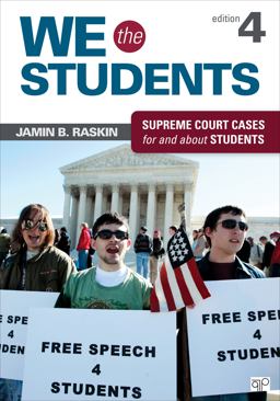 We the Students: Supreme Court Cases for and About Students  9781483319193 Front Cover