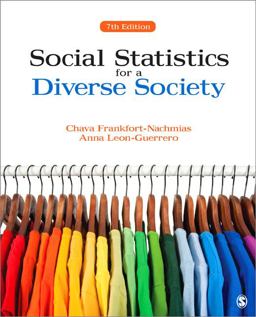 Social Statistics for a Diverse Society 7th 9781483333540 Front Cover
