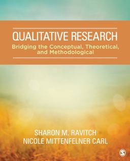 Qualitative Research Bridging the Conceptual, Theoretical, and Methodological  9781483351742 Front Cover