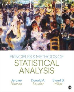 Principles and Methods of Statistical Analysis  9781483358598 Front Cover