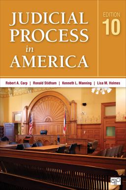 Judicial Process in America:  9781483378251 Front Cover