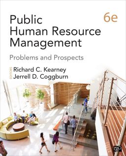Public Human Resource Management: Problems and Prospects 6th 9781483393452 Front Cover
