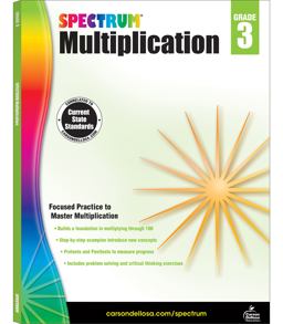 Multiplication Workbook, Grade 3 Multiplication Workbook, Grade 3
