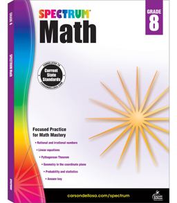 Spectrum Math, Grade 8 Spectrum Math, Grade 8