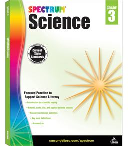 Spectrum Science, Grade 3  9781483811673 Front Cover